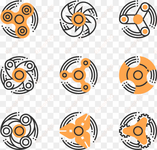 fidget spinner - spin icon