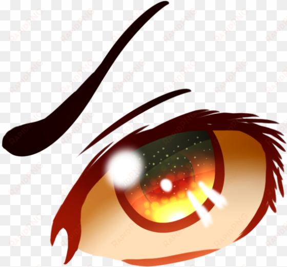 fiery eyes paint tool sai link and download by kayakiecat - paint anime amber eyes