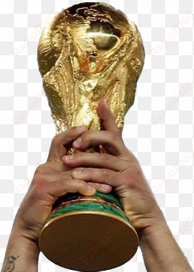 fifa world cup held in germany - lifting world cup trophy