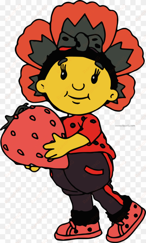 Fifi Cherry Clipart Png - Poppy From Fifi And The Flowertots transparent png image