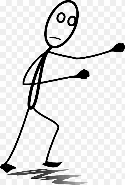 fight, boxing, boxer, stickman, stick figure - stick figure transparent background