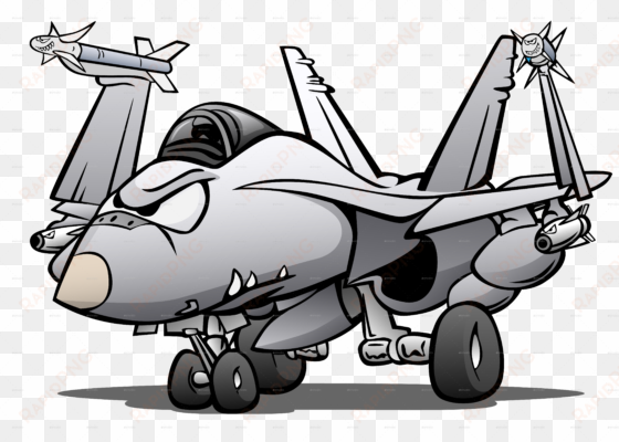 fighter jet cartoon - airplane cartoon