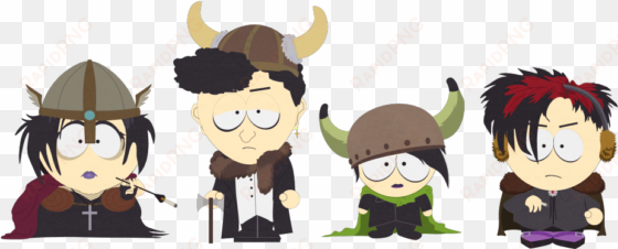 fighters of zaron viking goth kids - cards goth south park phone destroyer