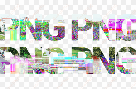 figure 17) glitched png, with alpha pixels - glitch art