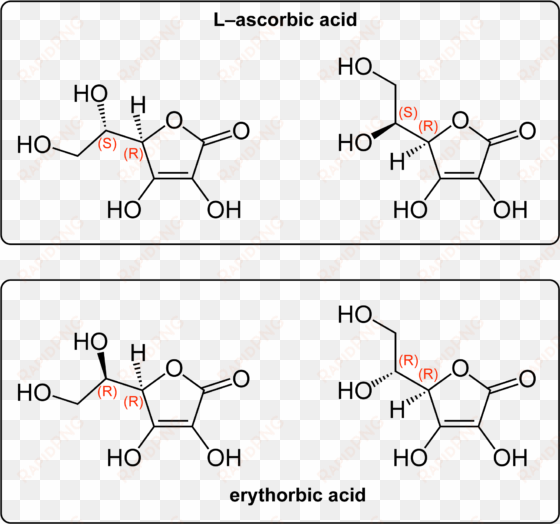 file - ascorbic ac - erythorbic acid vs ascorbic acid