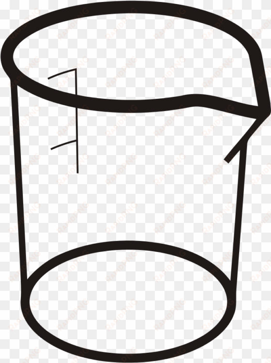 file - beaker - svg - dibujo de vaso de precipitado