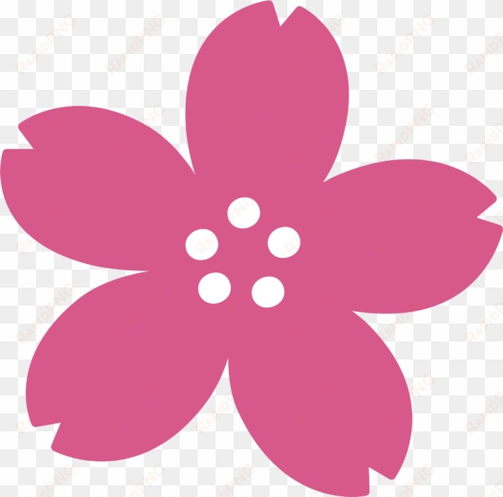 file - emoji u1f338 - svg - cherry blossom icon png