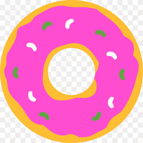 file - simpsons donut - svg - doughnut