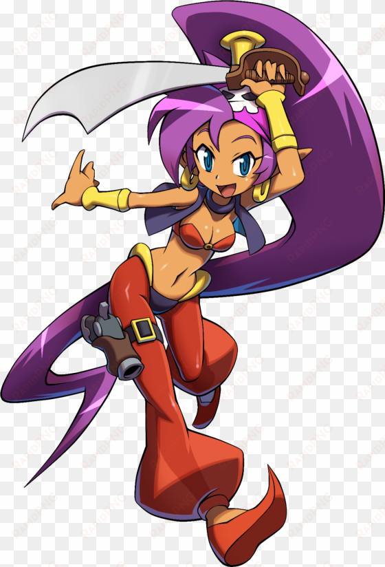 file size - shantae pirate's curse artwork