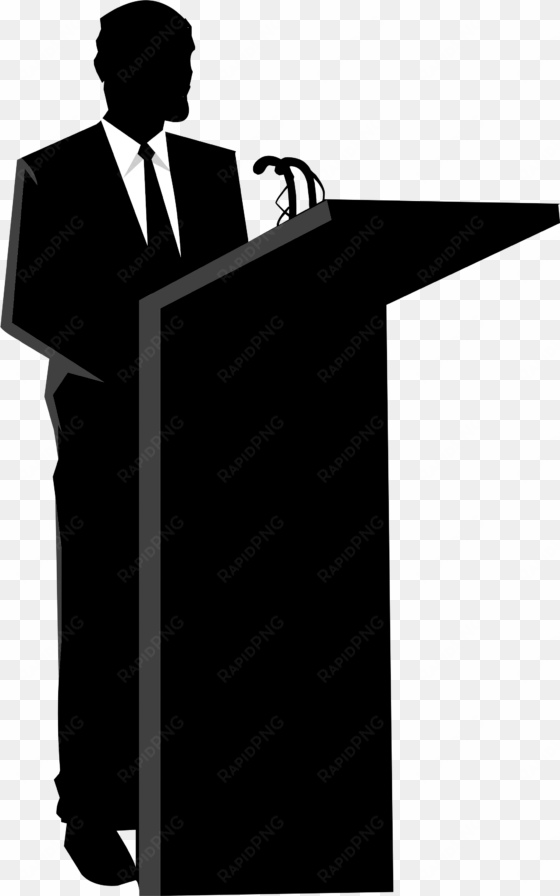 filebusinessman silhouette - debates clipart