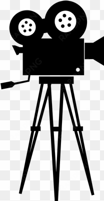 film projector on tripod - video camera vector png