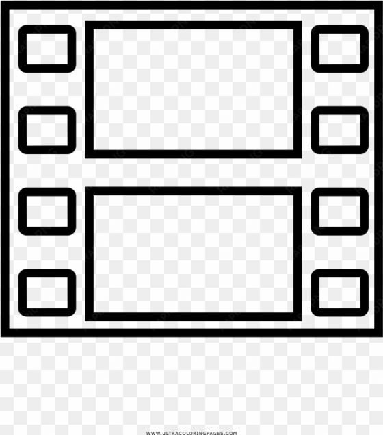 film strip coloring page - drawing