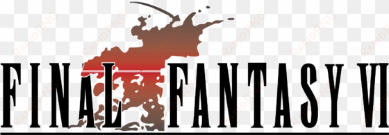 final fantasy vi logo png transparent - final fantasy vi