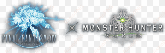 final fantasy xiv & monster hunter - monster hunter world x final fantasy