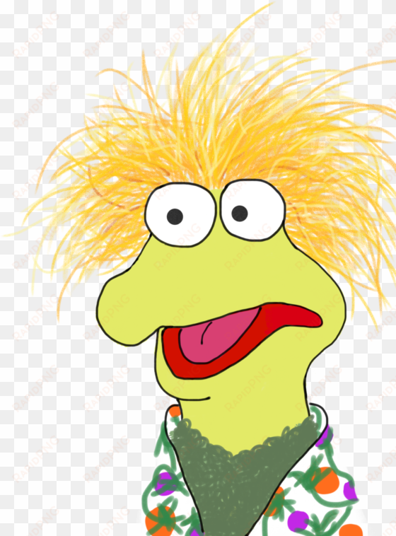 finally, here we have another fraggle - cartoon