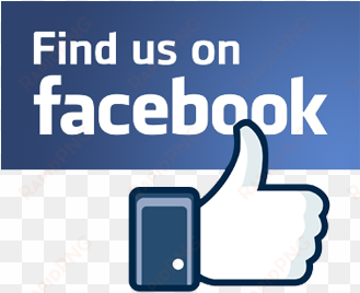 find us on facebook with thumb up - find us on facebook logo png