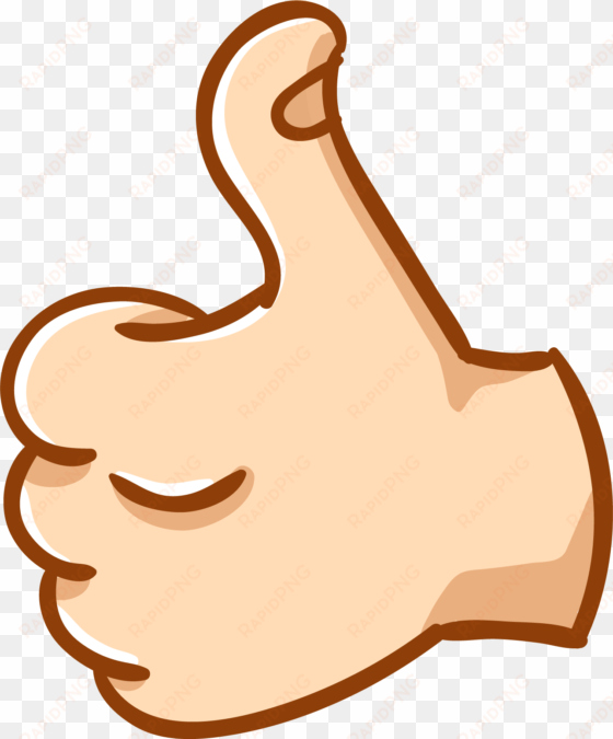 finger clipart okay - clip art thumb