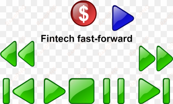 fintech's fast forward impact on payments and e-commerce - media player buttons
