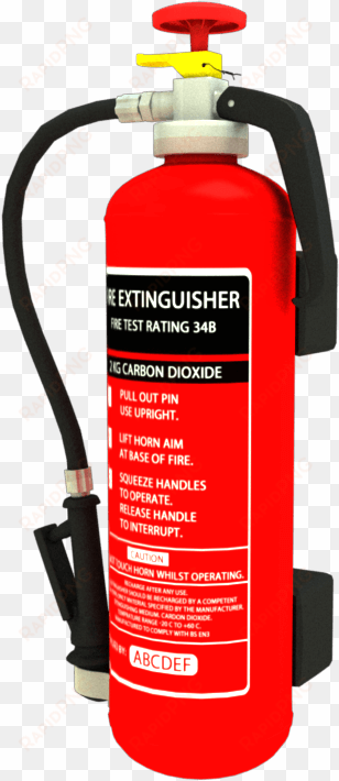 fire extinguisher 3d model - cylinder