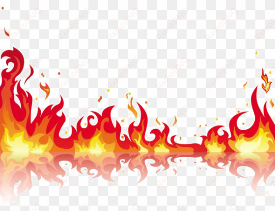 fire flame png free download - fire flames clipart border