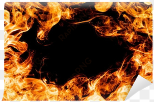 fire flames on black background, frame, border - photograph of bright flames on black apple iphone 6