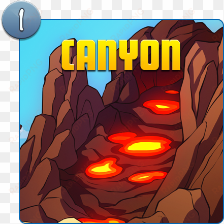 fire island canyon icon - fire island