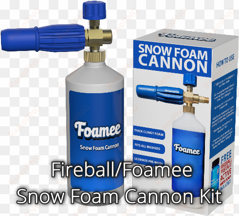 fireball-foamee snow foam cannon kit - lemonbest professional car washing foam cannon lance