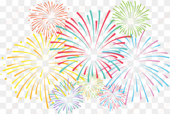 fireworks png clip art - transparent background fireworks clipart