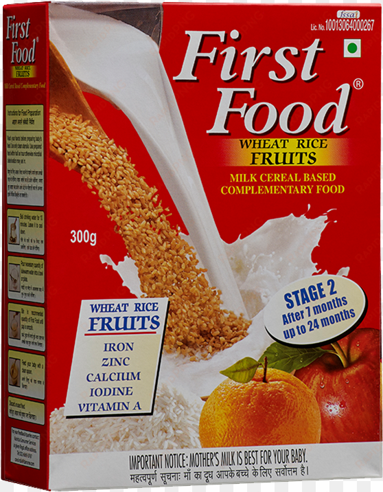 first food wheat rice fruits stage 2 refill - first food