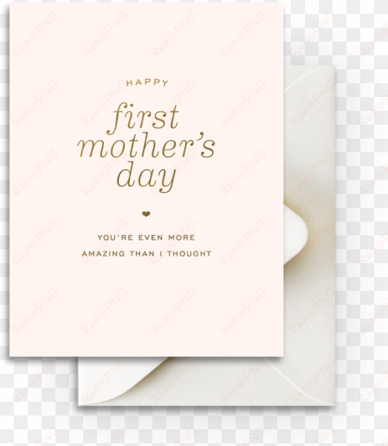 first mother's day card by smitten on paper - bridal shower
