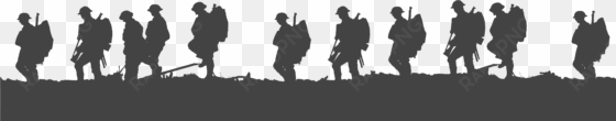 first world war silhouette