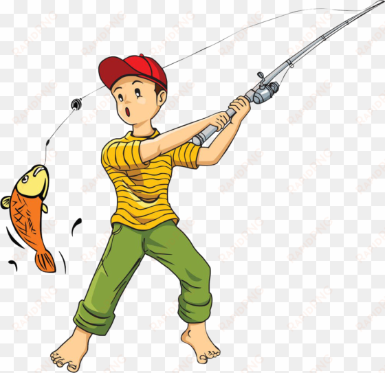 fishing rod cartoon clip art - catch cartoon png