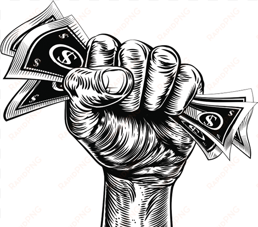 fist holding money - protest politics in the marketplace: consumer activism