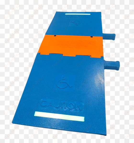 five channel, 1 3/8" heavy duty cable guard, glow, - exercise mat