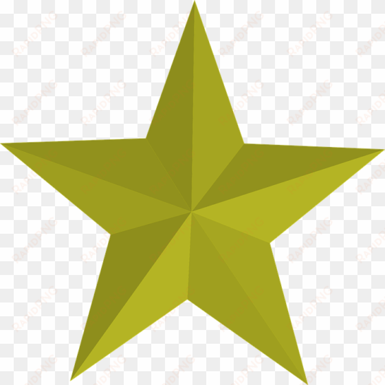 five pointed star png