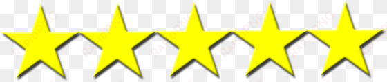 Five Stars For In The Cold Light Of Day - Five Stars Rating Gif transparent png image