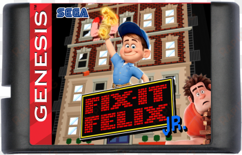 fix it felix jr - sonic and knuckles cover