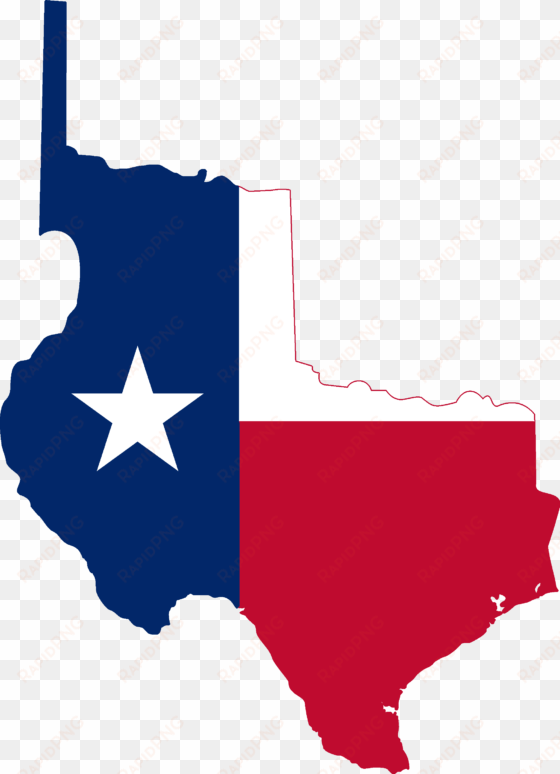 flag map of texas - republic of texas flag map