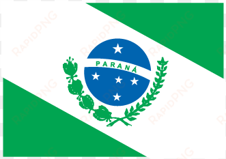 flag of bandeira paraná logo vector in free download - flag: paraná