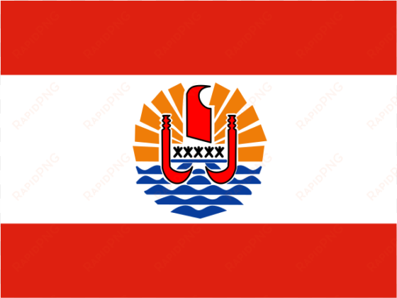 flag of french polynesia logo png transparent - tahiti flag