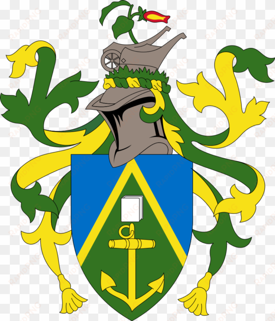 flag of pitcairn islands coat of arms of the pitcairn - pitcairn coat of arms