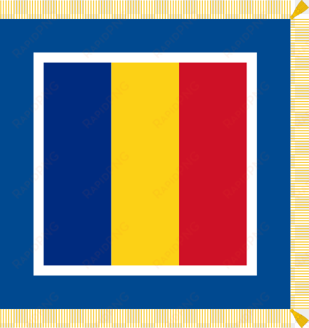 Flag Of The President Of Romania - World Flags Blue Yellow Red transparent png image