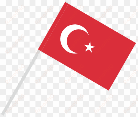flag with flagpole tunnel - turkey flag pole png
