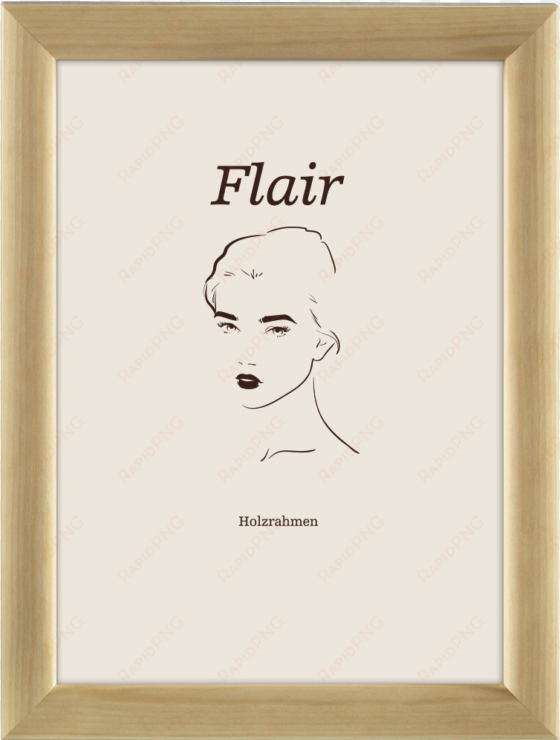"flair 1" wooden frame, birch, 10 x 15 cm - hama holzrahmen flair 1, schwarz, 21 x 29,7 cm, din