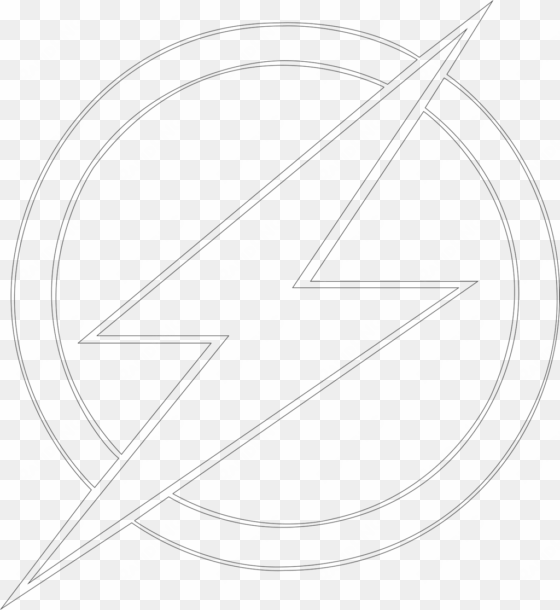 flash logo coloring pages plus super coloring pages - flash transparent logo white