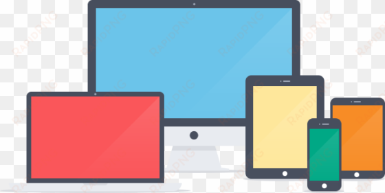 flat-mockup - responsive web design icon