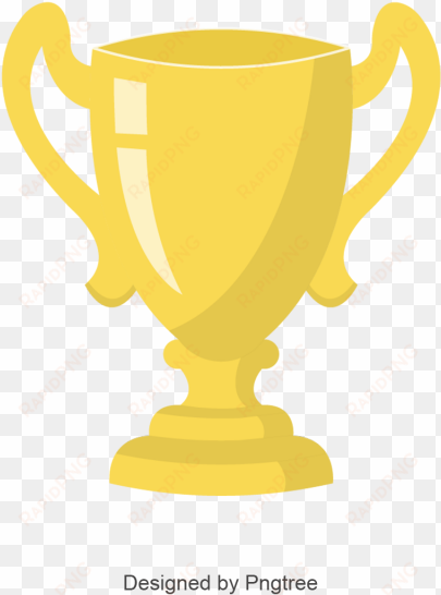 flat trophy vector, flat trophy, trophy, cup png and - flat trophy vector