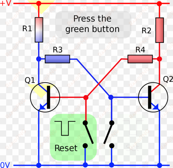 flip flop transistor