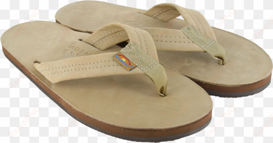 Flip Flops Png - Rainbow Premier Leather Single Layer Sandals 301alts transparent png image