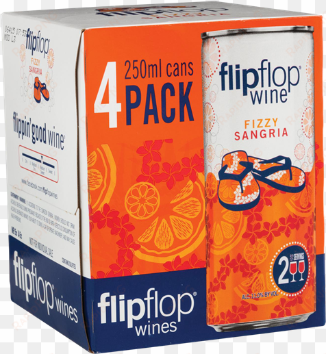 flipflop fizzy sangria 4 pack - flip flop sangria